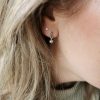 SILVER FOX, freshwater pearl earrings - Image 2