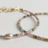 GLOW bracelet, multi-colour tourmaline beads - Image 5