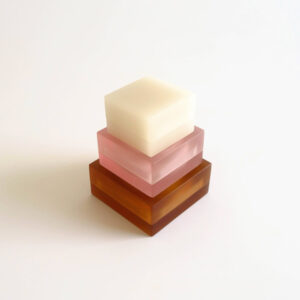 NICE CUBE STACK#32, three resin boxes S-M-L