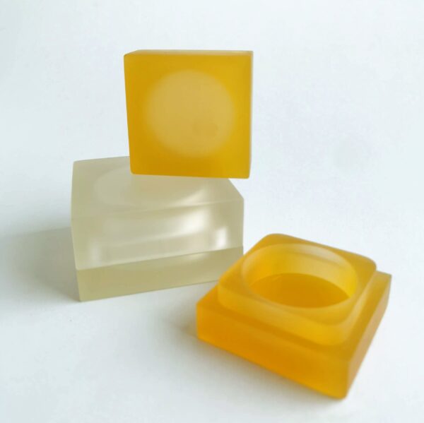 NICE CUBE SET 160, two resin boxes S-M