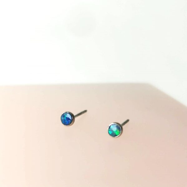 PLUTO studs, sterling silver - Image 3