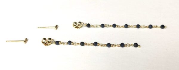 HEATHER gold plated tail studs - Image 4