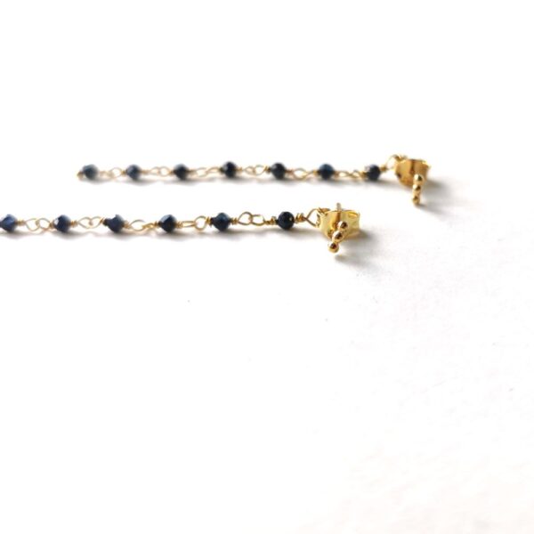 HEATHER gold plated tail studs - Image 2