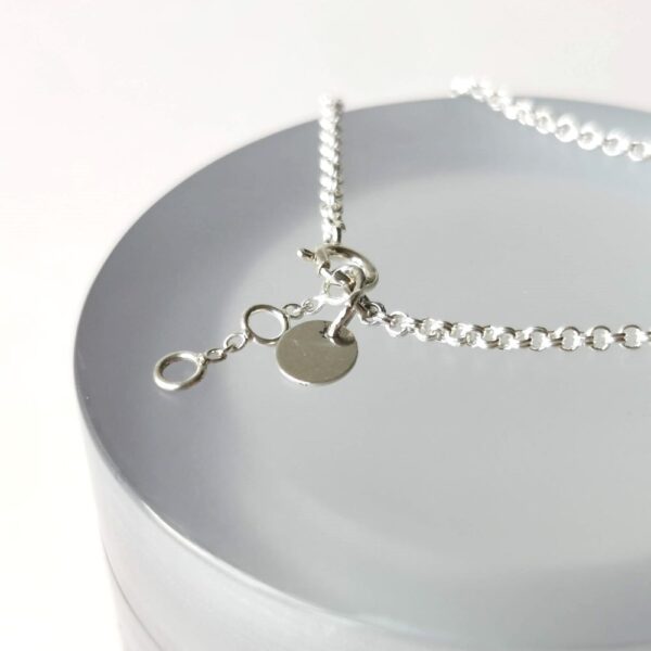 HOOKED ON YOU silver bracelet - Image 2