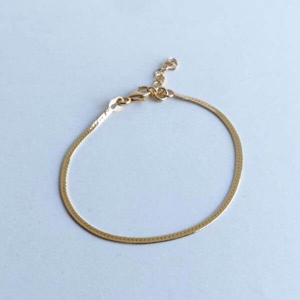 SLITHER, gold plated bracelet - Image 3