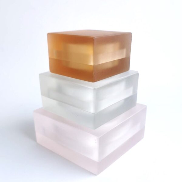 NICE CUBE STACK 183, three resin boxes S-M-L
